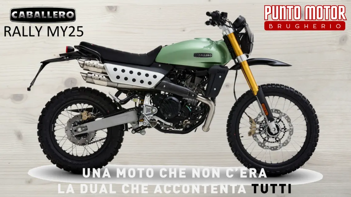 NEW CABALLERO 500 SCRAMBLER DELUXE RALLY EXPLORER FLAT TRACK FANTIC CABALLERO PUNTO MOTOR BRUGHERIO MONZA BRIANZA PROVINCE LIMITROFE MILANO BERGAMO LECCO COMO