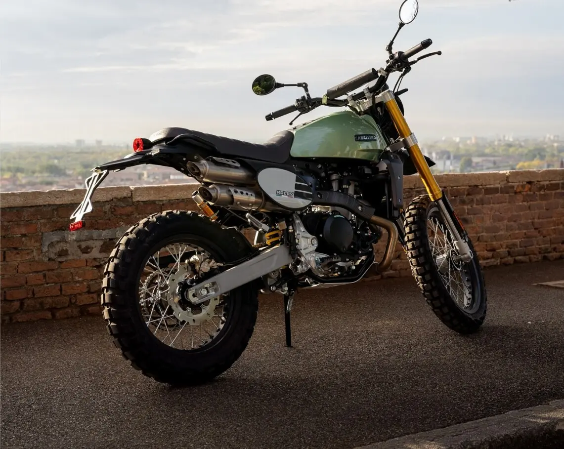 NEW CABALLERO 500 SCRAMBLER DELUXE RALLY EXPLORER FLAT TRACK FANTIC CABALLERO PUNTO MOTOR BRUGHERIO MONZA BRIANZA PROVINCE LIMITROFE MILANO BERGAMO LECCO COMO