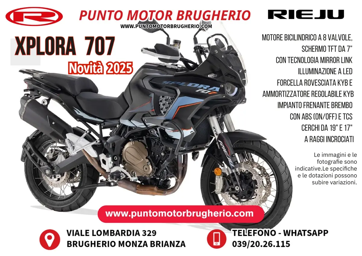 MOTO RIEJU XPLORA 557-707 - MOTO RIEJU PUNTO MOTOR BRUGHERIO MONZA BRIANZA RIEJU PUNTO MOTOR BRUGHERIO MONZA BRIANZA E PROVINCIA DI MILANO RIEJU MRT 50 125 